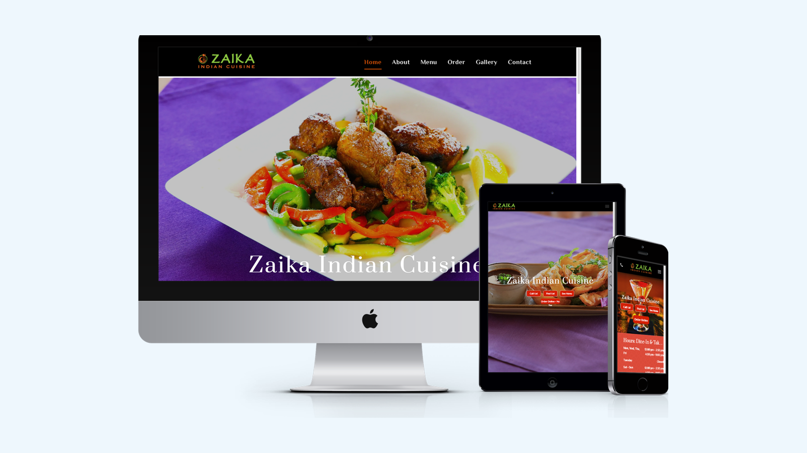 Franchise & Multi-location website design example